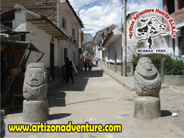 Calle Jose Olaya en Huaraz